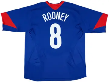 2005-06 Manchester United Away Shirt Rooney #8 (XL)
