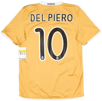 2008-09 Juventus Away Shirt Del Piero #10 (S)