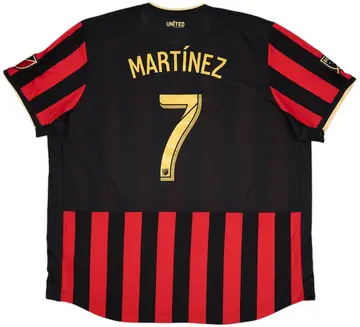 2019-20 Atlanta United Authentic Home Shirt Martinez #7 (3XL)