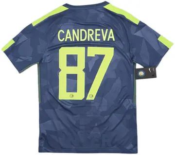 2017-18 Inter Milan Third Shirt Candreva #87 (S)