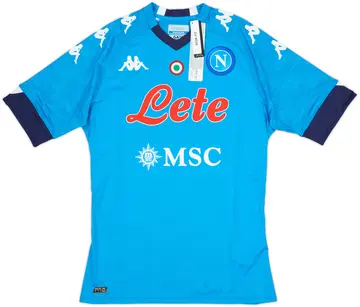 2020-21 Napoli Authentic Home Shirt (M)
