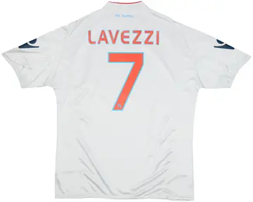 2009-10 Napoli Basic Away Shirt Lavezzi #7 (XL)