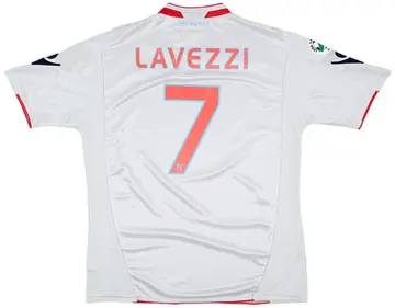 2009-10 Napoli Away Shirt Lavezzi #7 (XL)