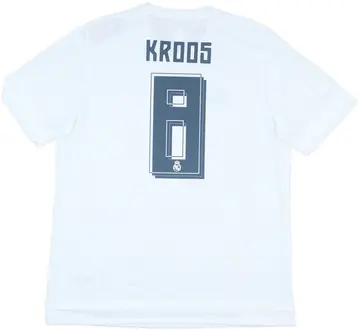 2015-16 Real Madrid Home Shirt Kroos #8 (XL)