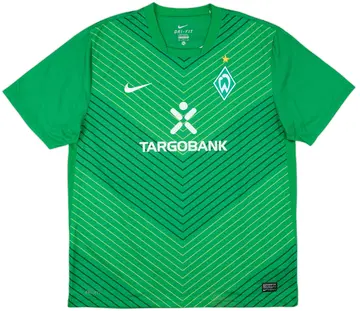 2011-12 Werder Bremen Home Shirt - 10/10 - (XL)
