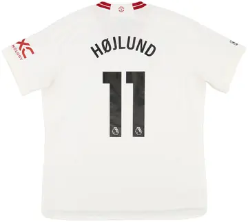 2023-24 Manchester United Third Shirt Højlund #11 - 10/10 - (XL)