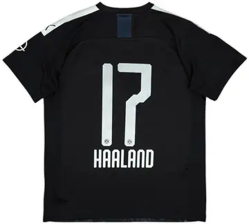 2019-20 Borussia Dortmund Away Shirt Haaland #17 - 10/10 - (XL.Boys)