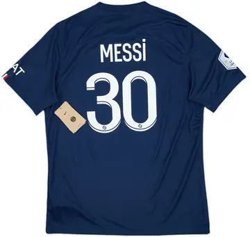 2022-23 Paris Saint-Germain Home Shirt Messi #30 (L)