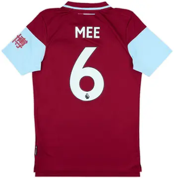 2019-20 Burnley Home Shirt Mee #6 - 10/10 - (S)