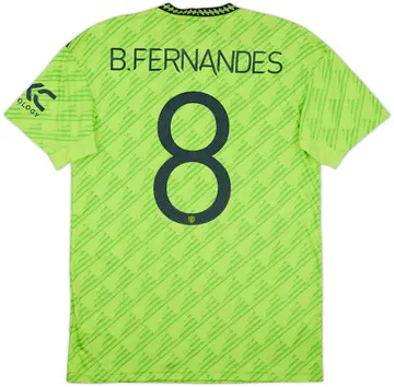 2022-23 Manchester United Third Shirt B. Fernandes #8 (M)