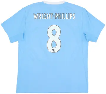 2009-10 Manchester City Home Shirt Wright-Phillips #8 - 10/10 - (L)