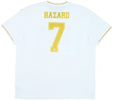 2019-20 Real Madrid Home Shirt Hazard #7 - 10/10 - (XXL)