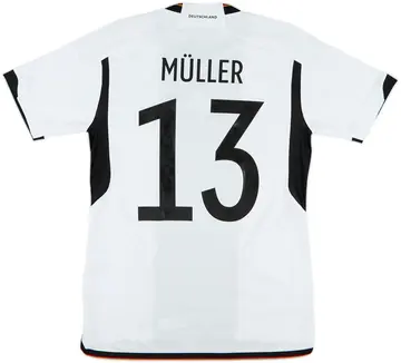 2022-23 Germany Home Shirt Muller #13 - 10/10 - (S)