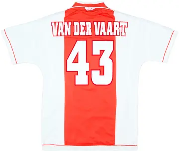 1999-00 Ajax Home Shirt Van Der Vaart #43 (M)