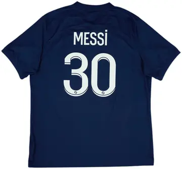 2022-23 Paris Saint-Germain Home Shirt Messi #30 - 10/10 - (XL)