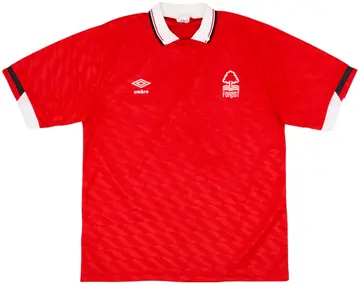 1988-90 Nottingham Forest Home Shirt - 10/10 - (L)