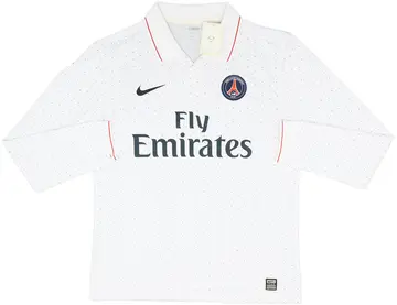 2009-10 Paris Saint-Germain Player Issue Away L/S Shirt (L)