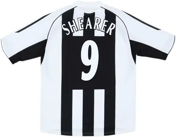 2005-07 Newcastle Home Shirt Shearer #9 (L)