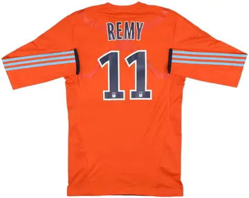 2011-12 Olympique Marseille Player Issue TechFit Third L/S Shirt Remy #11 (L)