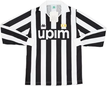 1991-92 Juventus Home L/S Shirt (M)