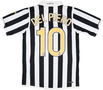 2006-07 Juventus Home Shirt Del Piero #10 (S)
