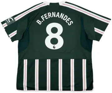 2023-24 Manchester United Away Shirt B.Fernandes #8 - 10/10 - (3XL)