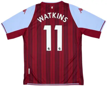 2021-22 Aston Villa Home Shirt Watkins #11 - 10/10 - (L)