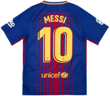 2018-19 Barcelona Home Shirt Messi #10 - 10/10 - (S)