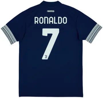 2020-21 Juventus Away Shirt Ronaldo #7 - 10/10 - (M)