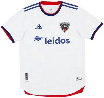 2021-22 DC United Authentic Away Shirt - 10/10 - (M)