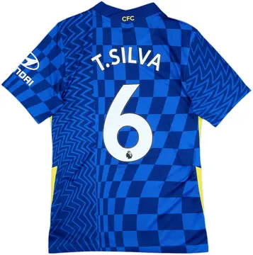 2021-22 Chelsea Home Shirt T.Silva #6 - 10/10 - (S)