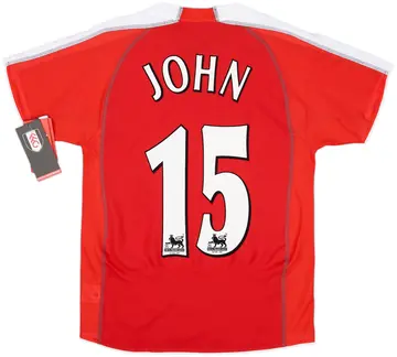 2005-06 Fulham Away Shirt John #15 (M.Boys)