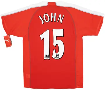 2005-06 Fulham Away Shirt John #15 (XL.Boys)