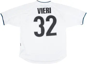 1999-00 Inter Milan Away Shirt Vieri #32 (M)