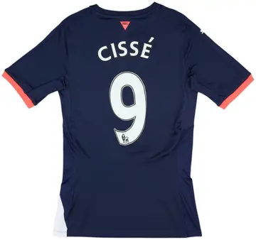 2015-16 Newcastle Player Issue ACTV Fit Third Shirt Cisse #9 (M)