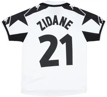 1999-00 Juventus Away Shirt Zidane #21 (S)
