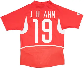 2002-03 South Korea Home Shirt J.H.Ahn #19 (M)