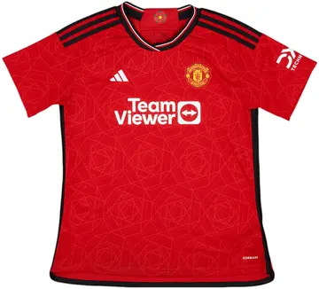 2023-24 Manchester United Home Shirt - 10/10 - (Women's L)