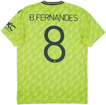 2022-23 Manchester United Third Shirt B.Fernandes #8 - 10/10 - (M)