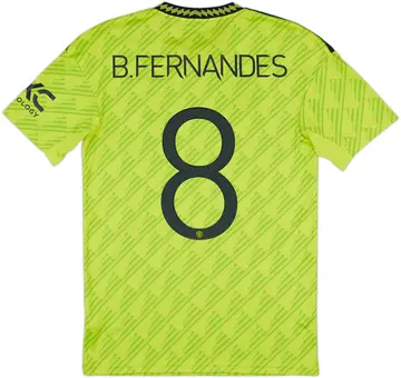 2022-23 Manchester United Third Shirt B.Fernandes #8 - 10/10 - (S)