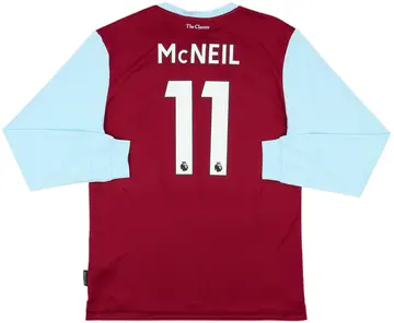 2019-20 Burnley Home L/S Shirt McNeil #11 (L)
