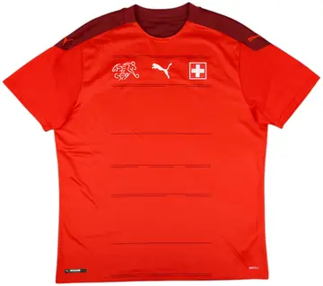 2020-21 Switzerland Home Shirt - 10/10 - (XL)