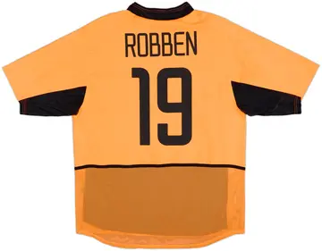 2002-04 Netherlands Player Issue Home Shirt Robben #19 - 10/10 - (L)
