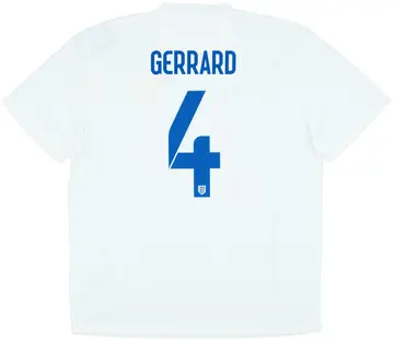 2014-15 England Home Shirt Gerrard #4 (XL)