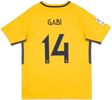 2017-18 Atletico Madrid Away Shirt Gabi #14 - 10/10 - (XL.Boys)