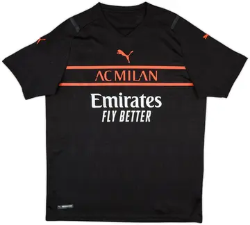 2021-22 AC Milan Third Shirt - 10/10 - (XXL)
