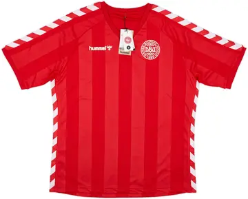 2022 Denmark '1983-84' Re-issue Home Shirt #8 (XXL)