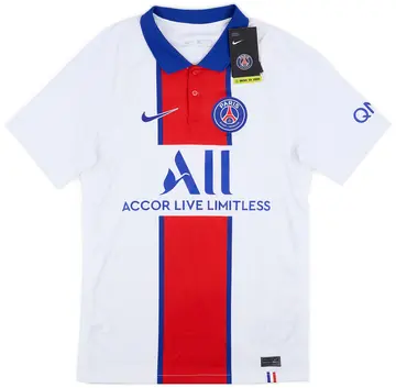 2020-21 Paris Saint-Germain Away Shirt - 8/10 - (S)