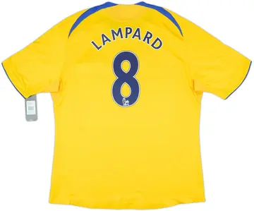 2008-09 Chelsea Player Issue Third Shirt Lampard #8 (XXL)
