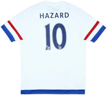 2015-16 Chelsea Away Shirt Hazard #10 (L)